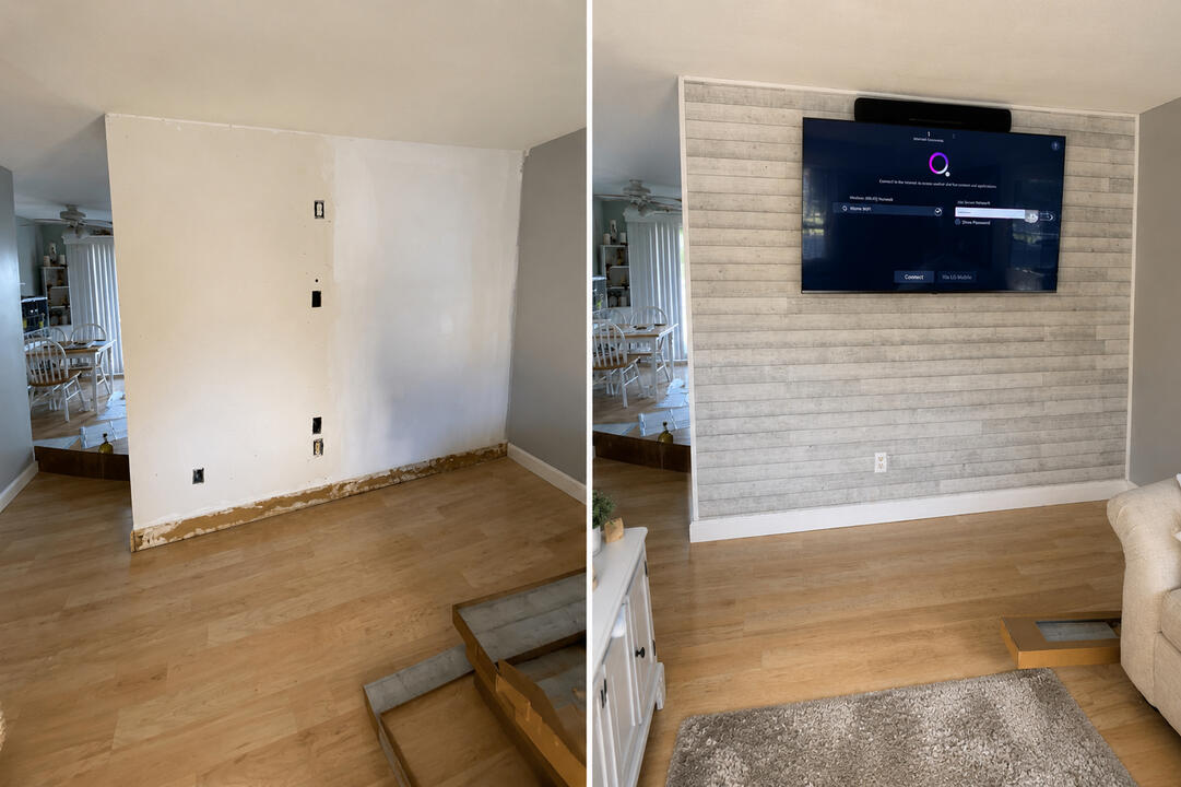 Living Room Accent Wall / Agawam